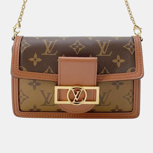 Black Monogram Monogram Reverse Canvas Portefeuille Dauphine - Louis Vuitton - Modalova