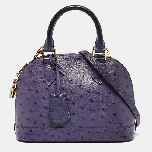 Figue Ostrich Alma BB Bag - Louis Vuitton - Modalova