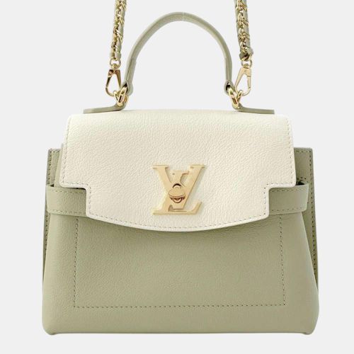 White Grained Calf Leather Rock Me Ever Mini Handbag - Louis Vuitton - Modalova