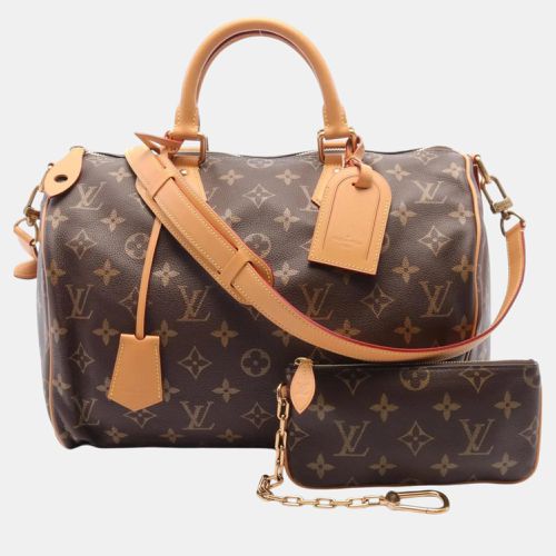 Leather Monogram Speedy P9 Bandouliere 40 Boston Bag - Louis Vuitton - Modalova