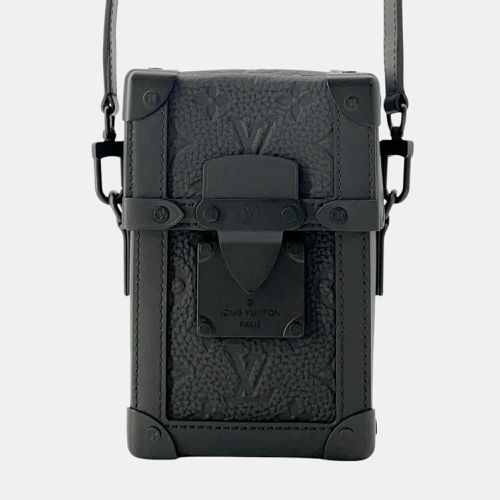 Monogram Taurillon Vertical Trunk Wearable Wallet Shoulder Bag - Louis Vuitton - Modalova