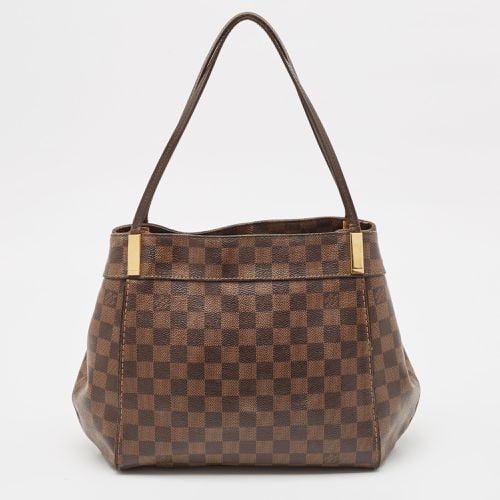 Damier Ebene Canvas and Leather Marylebone PM Bag - Louis Vuitton - Modalova