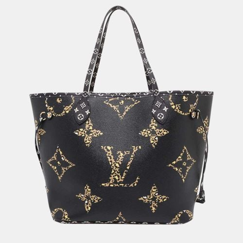 Noir/Brown Monogram Neverfull MM Tote Bag - Louis Vuitton - Modalova