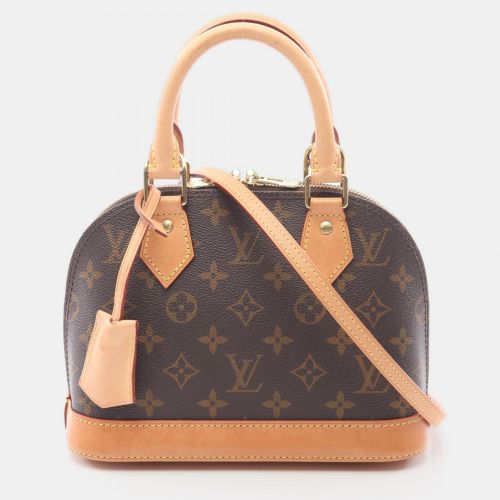 Alma BB Monogram Leather Satchel Bag - Louis Vuitton - Modalova