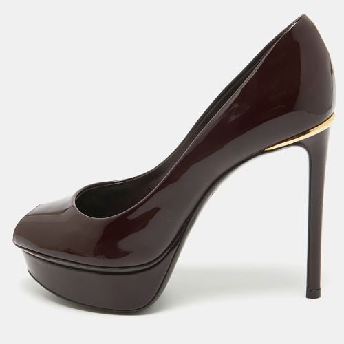 Patent Leather Eyeline Peep Toe Pumps Size 34 - Louis Vuitton - Modalova