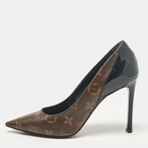 Monogram Canvas and Patent Leather Chérie Pumps Size 37.5 - Louis Vuitton - Modalova