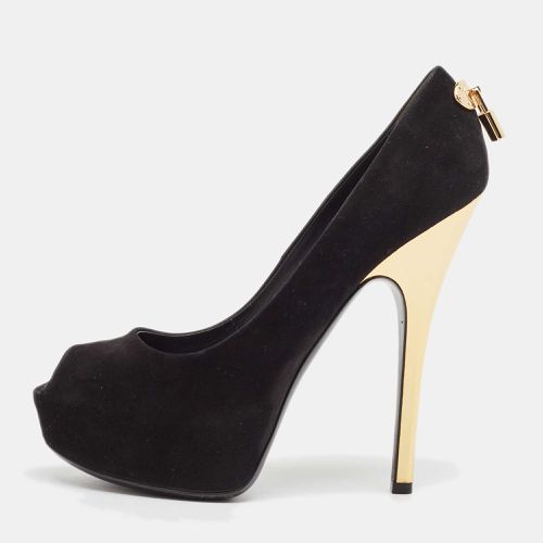 Suede Oh Really! Peep Toe Pumps Size 38 - Louis Vuitton - Modalova