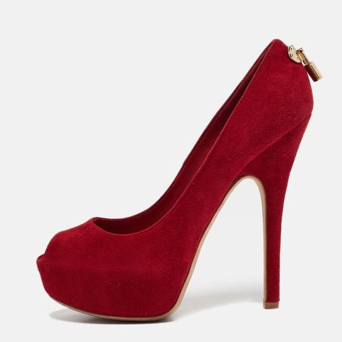 Suede Oh Really! Platform Pumps Size 38 - Louis Vuitton - Modalova