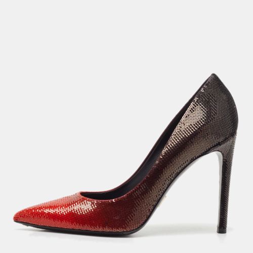 Red Sequins Liza Pointed Toe Pumps Size 40 - Louis Vuitton - Modalova