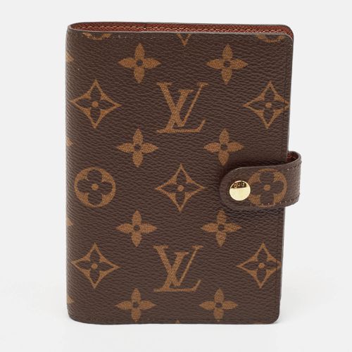 Monogram Canvas Small Ring Agenda PM Cover - Louis Vuitton - Modalova