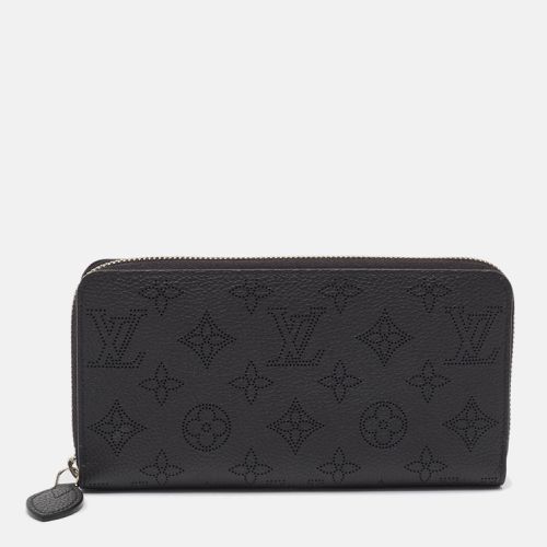 Noir Monogram Mahina Leather Zippy Wallet - Louis Vuitton - Modalova