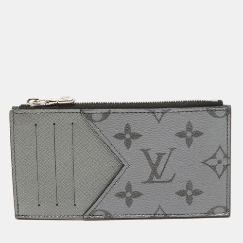 Monogram Canvas and Taiga Leather Coin Card Holder - Louis Vuitton - Modalova