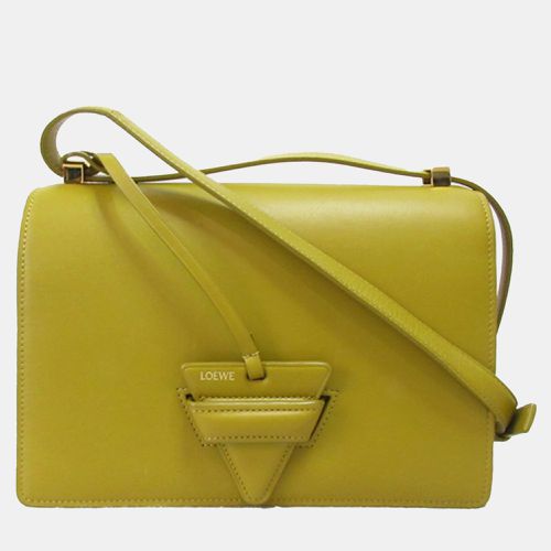 Green Leather Small Leather Barcelona Crossbody - Loewe - Modalova