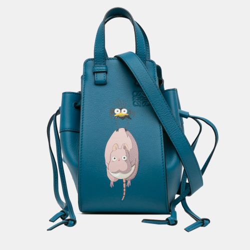 Studio Ghibli Spirited Away Boh Mouse Mini Leather Hammock Bag - Loewe - Modalova