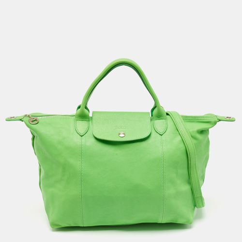 Leather Le Pliage Tote - Longchamp - Modalova