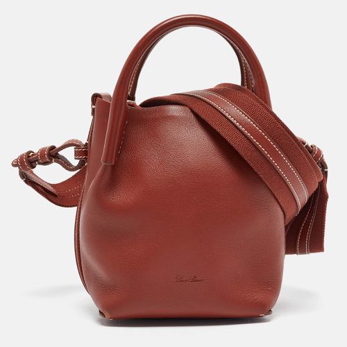 Brick Leather Micro Bale Shoulder Bag - Loro Piana - Modalova