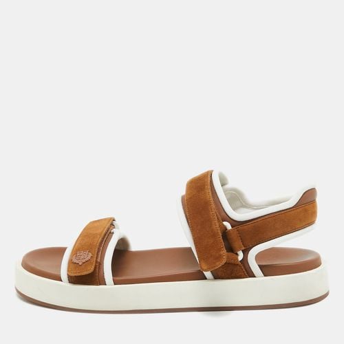 Fabric and Suede Waikiki Flat Sandals Size 40 - Loro Piana - Modalova