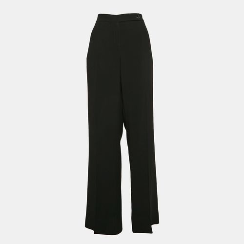 La Perla Black Wool Trousers M - La Perla - Modalova