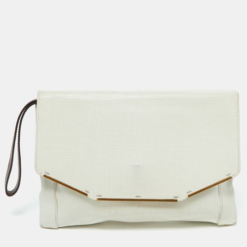 Leather Miss Sartorial Wristlet Clutch - Lanvin - Modalova