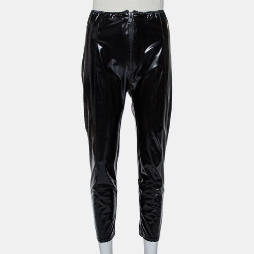 Faux leather Zip Front Hannah Cropped Leggings M - Lisa Marie Fernandez - Modalova