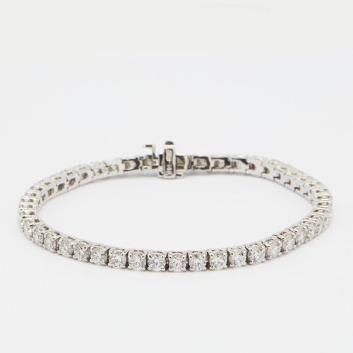 Diamonds 14k Gold Tennis Bracelet - Lumije - Modalova