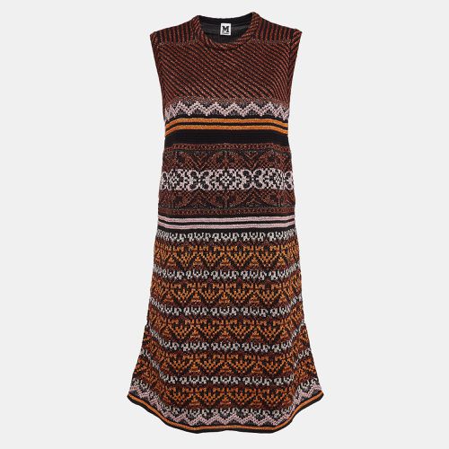 Patterned Lurex Knit Midi Dress L - M Missoni - Modalova