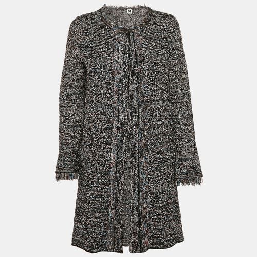 Tweed Button Front Cardigan M - M Missoni - Modalova