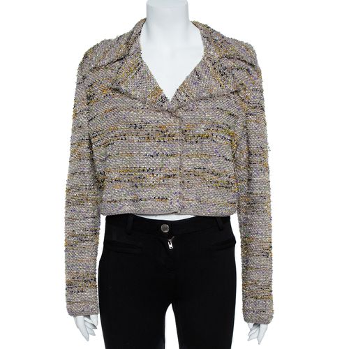 Tweed Cropped Blazer L - M Missoni - Modalova