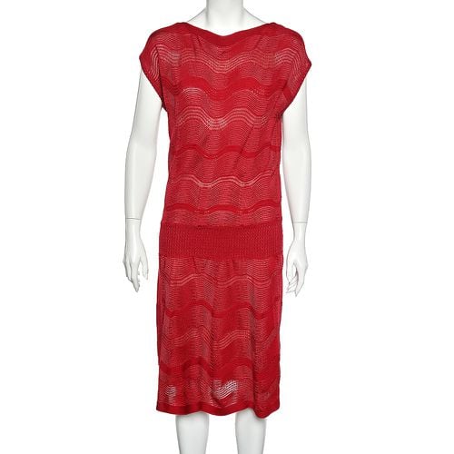 Patterned Wool Dress L - M Missoni - Modalova