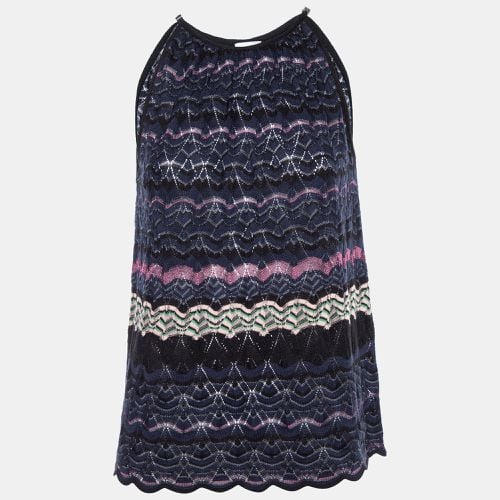 Patterned Cotton Knit Tank Top S - M Missoni - Modalova