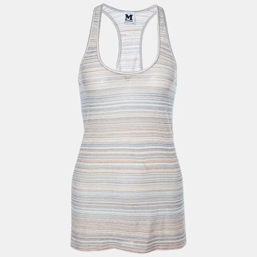 Lurex Knit Racer Back Tank Top M - M Missoni - Modalova