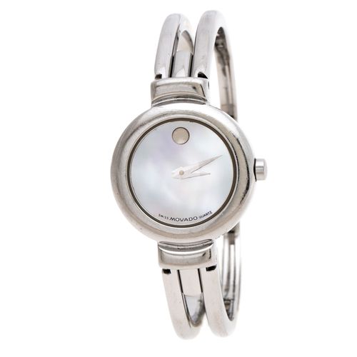 Mother of Pearl Stainless Steel Harmony 84.A1.809.A Women's Wristwatch 23 mm - Movado - Modalova