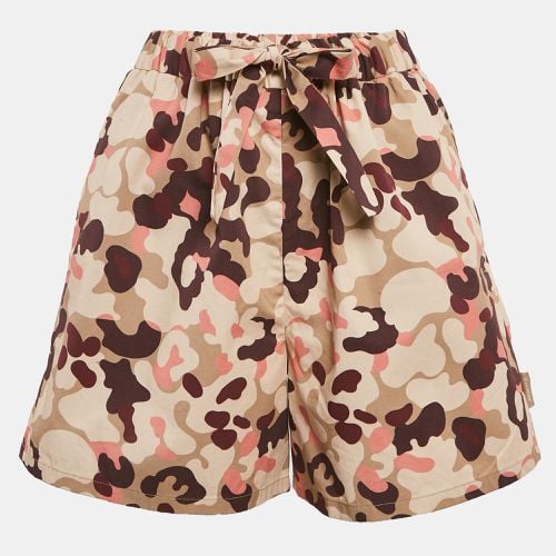 Camouflage Print Cotton Shorts S - Moncler - Modalova