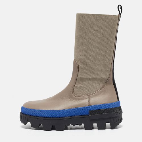 Fabric and Leather Snow Boots Size 38 - Moncler - Modalova