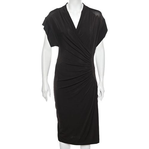 Jersey Draped Detail Midi Dress M - Max Mara - Modalova