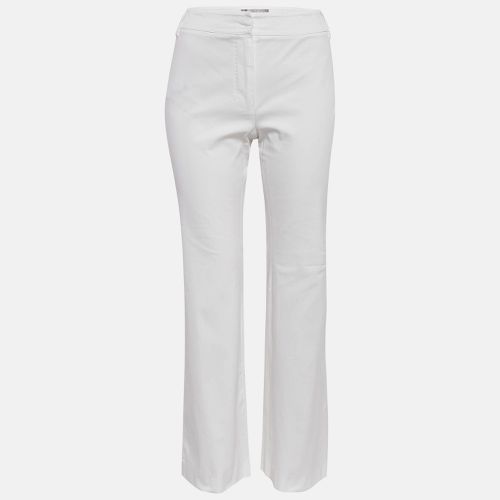 Cotton Straight-Leg Trousers M - Max Mara - Modalova