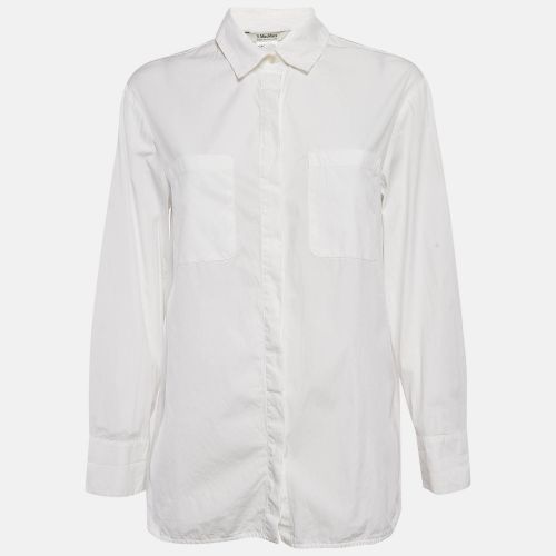 Cotton Long Sleeve Shirt M - Max Mara - Modalova