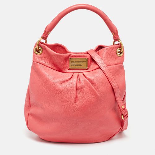 Coral Leather Classic Q Hillier Hobo - Marc by Marc Jacobs - Modalova