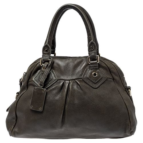 Dark Moss Leather Classic Q Baby Aidan Satchel - Marc by Marc Jacobs - Modalova