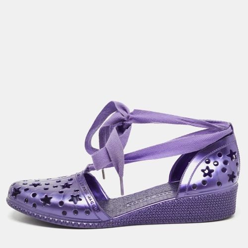 Laser Cut Rubber Ankle Tie Flats Size 37 - Marc by Marc Jacobs - Modalova