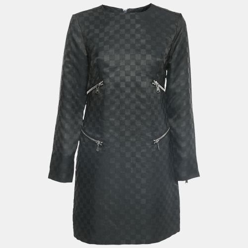 Checkered Gabardine Zip Detail Mini Dress S - Marc by Marc Jacobs - Modalova