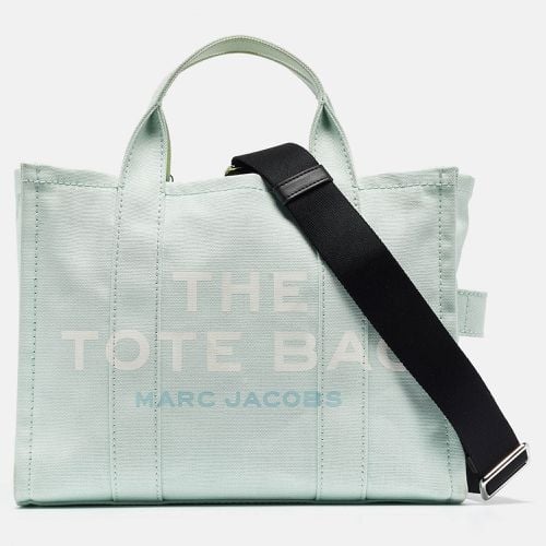 Mint /Black Canvas Medium The Tote Bag - Marc Jacobs - Modalova