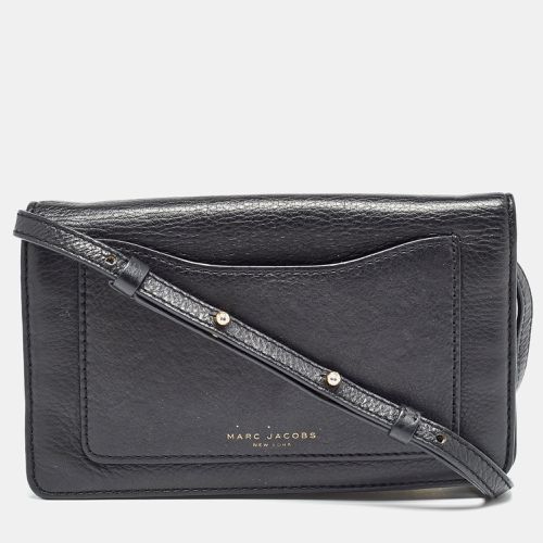 Leather Recruit Wallet on Strap - Marc Jacobs - Modalova