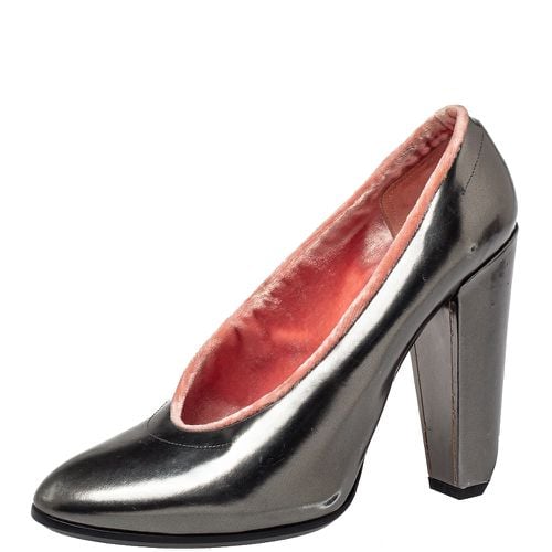 Leather Block Heel Pumps Size 38.5 - Marc Jacobs - Modalova