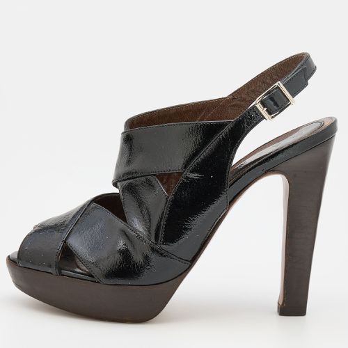 Patent Leather Slingback Platform Sandals Size 37.5 - Marni - Modalova