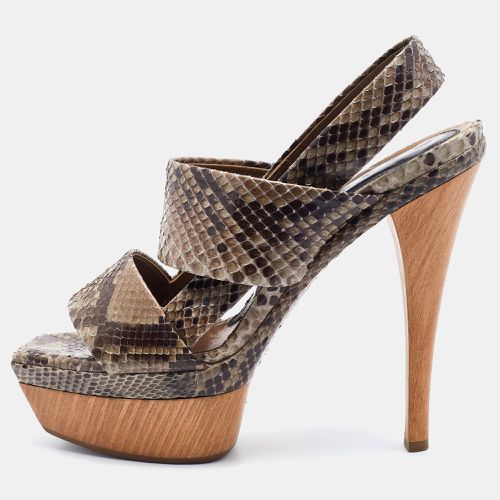 Python Platform Slingback Sandals Size 38 - Marni - Modalova