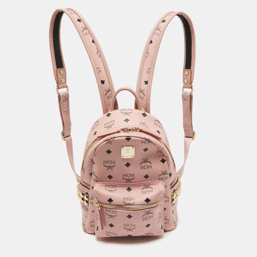 Visetos Coated Canvas Mini Side Studs Stark Backpack - MCM - Modalova