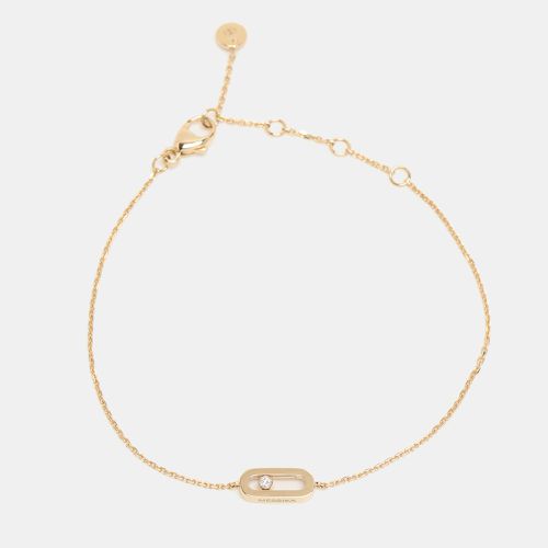 Move Uno Diamond 18k Gold Bracelet - Messika - Modalova