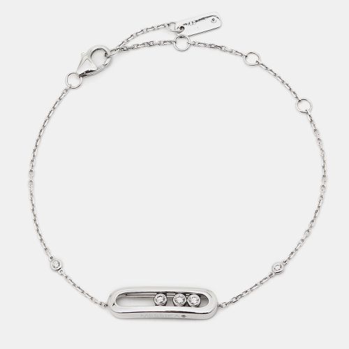 Baby Move Diamonds 18k Bracelet - Messika - Modalova