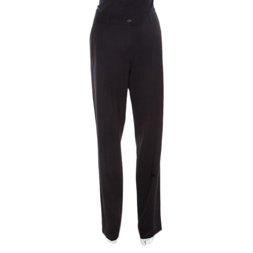 Wool Straight Fit Tailored Trousers M - Michael Kors - Modalova